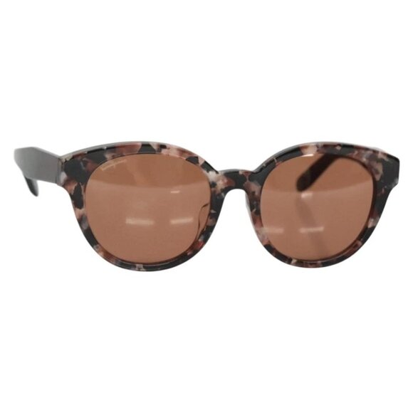 Salvatore Ferragamo Sunglasses plastic Brown Auth main image 13